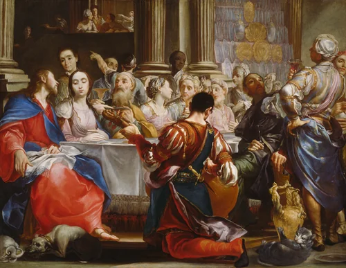 The Wedding at Cana by Giuseppe Maria Crespi, painting, 1681-1691