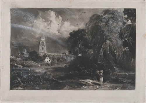 Stoke-by-Neyland by David Lucas, print, 1829