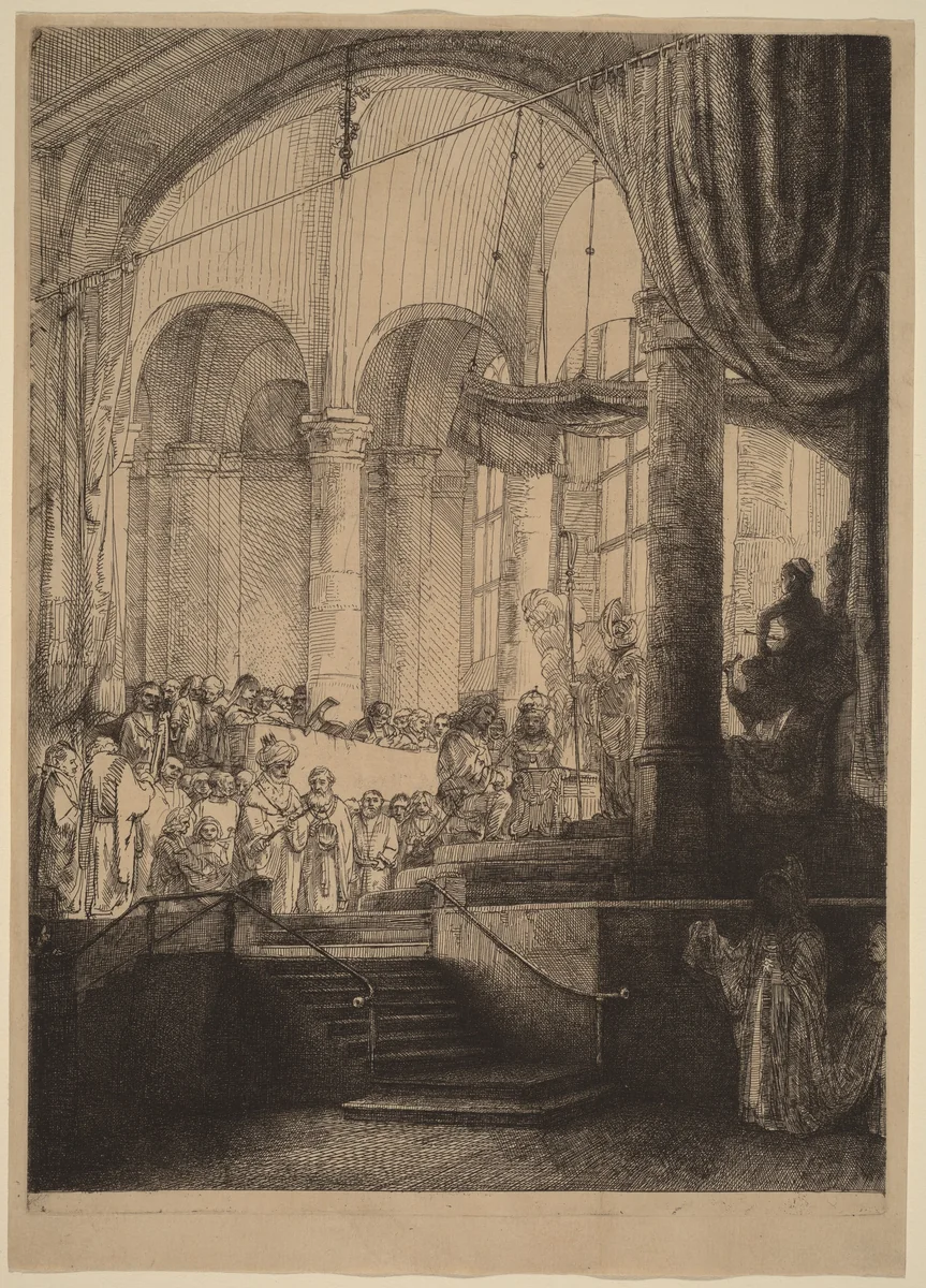 Medea, or the Marriage of Jason and Creusa by Rembrandt van Rijn, print, 1648