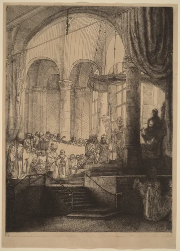 Medea, or the Marriage of Jason and Creusa by Rembrandt van Rijn, print, 1648