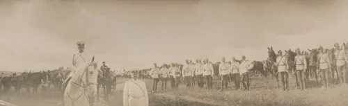 General Grunvald, Maneuvers, Peterhof by Unidentified Photographer, photograph, 1905