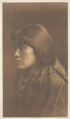 Suquamish Girl by Edward Curtis, print, 1912