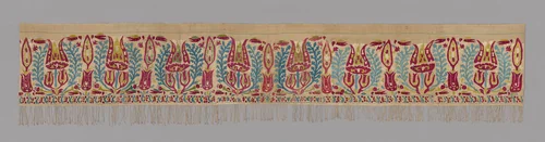 Panel (For a Bedcover) by Greece, Epirus Province or Ionian Islands, textile, 1601-1700