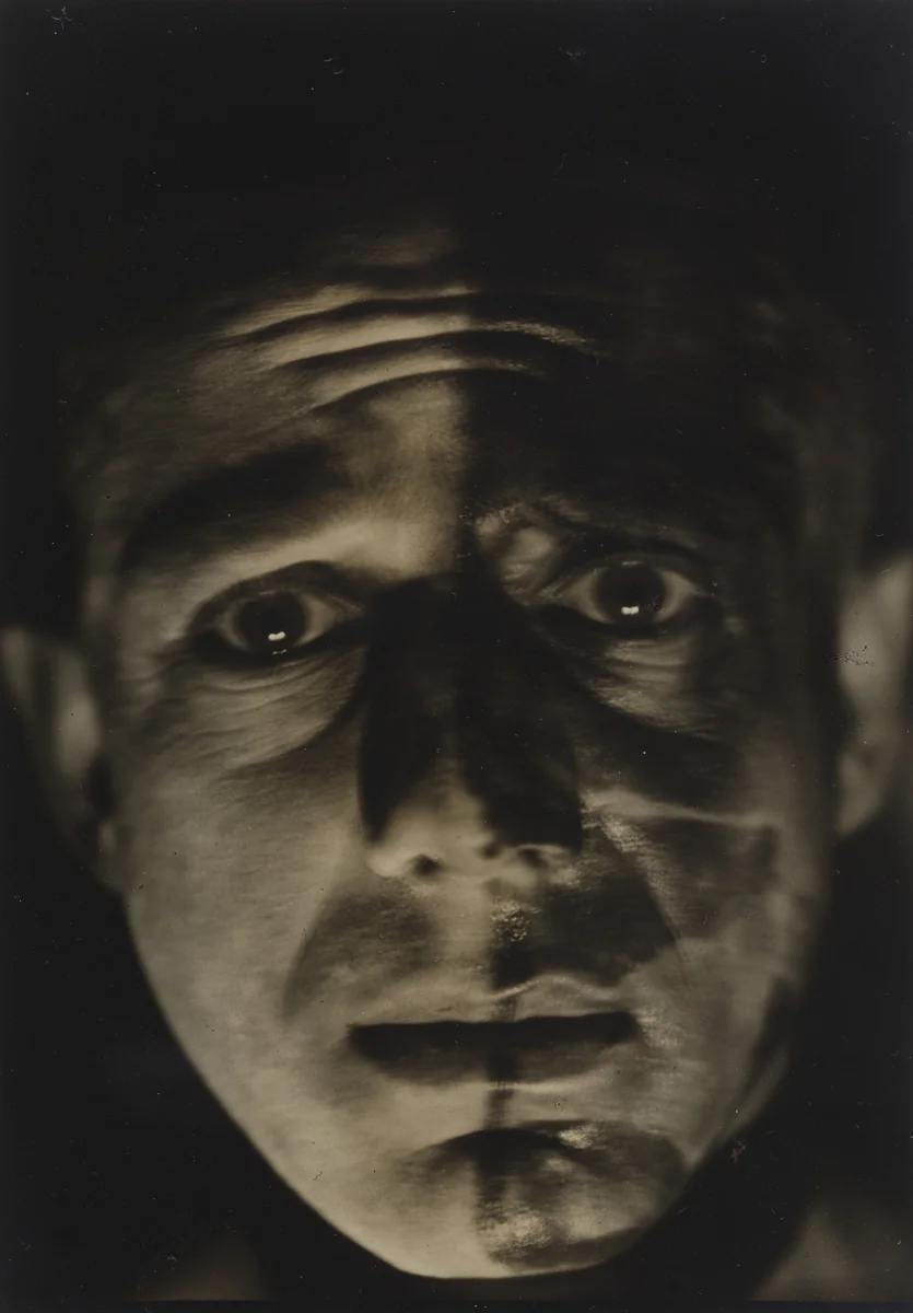 Warriorlike Face by Otto Umbehr, photograph, 1926