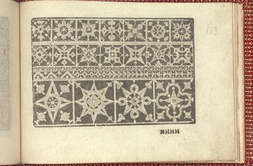 Corona delle Nobili et Virtuose Donne: Libro I-IV, page 113 (recto) by Cesare Vecellio, book, 1601