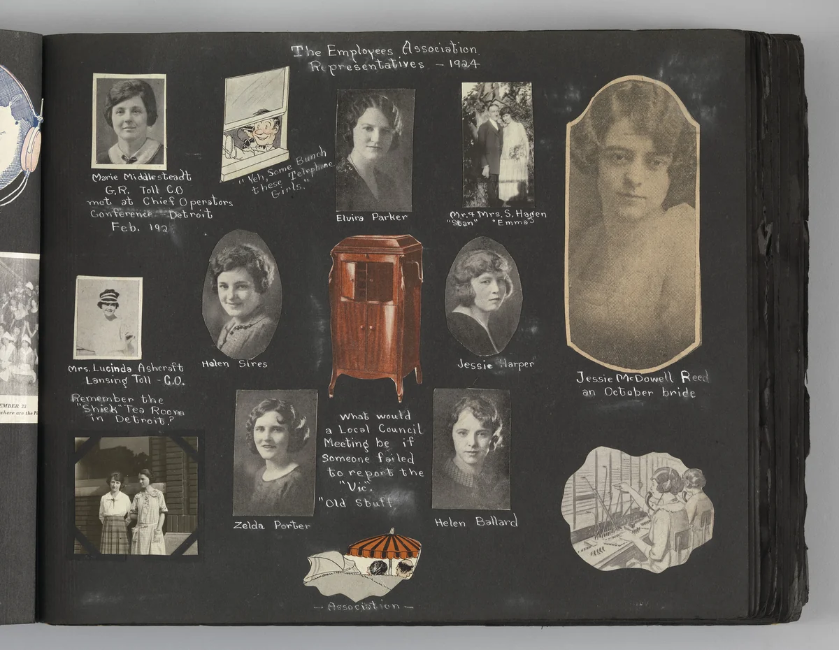 The Story of my Life and Friends as Told by Snapshots from Fourteen On by Blanche Parker, photograph, 1916
