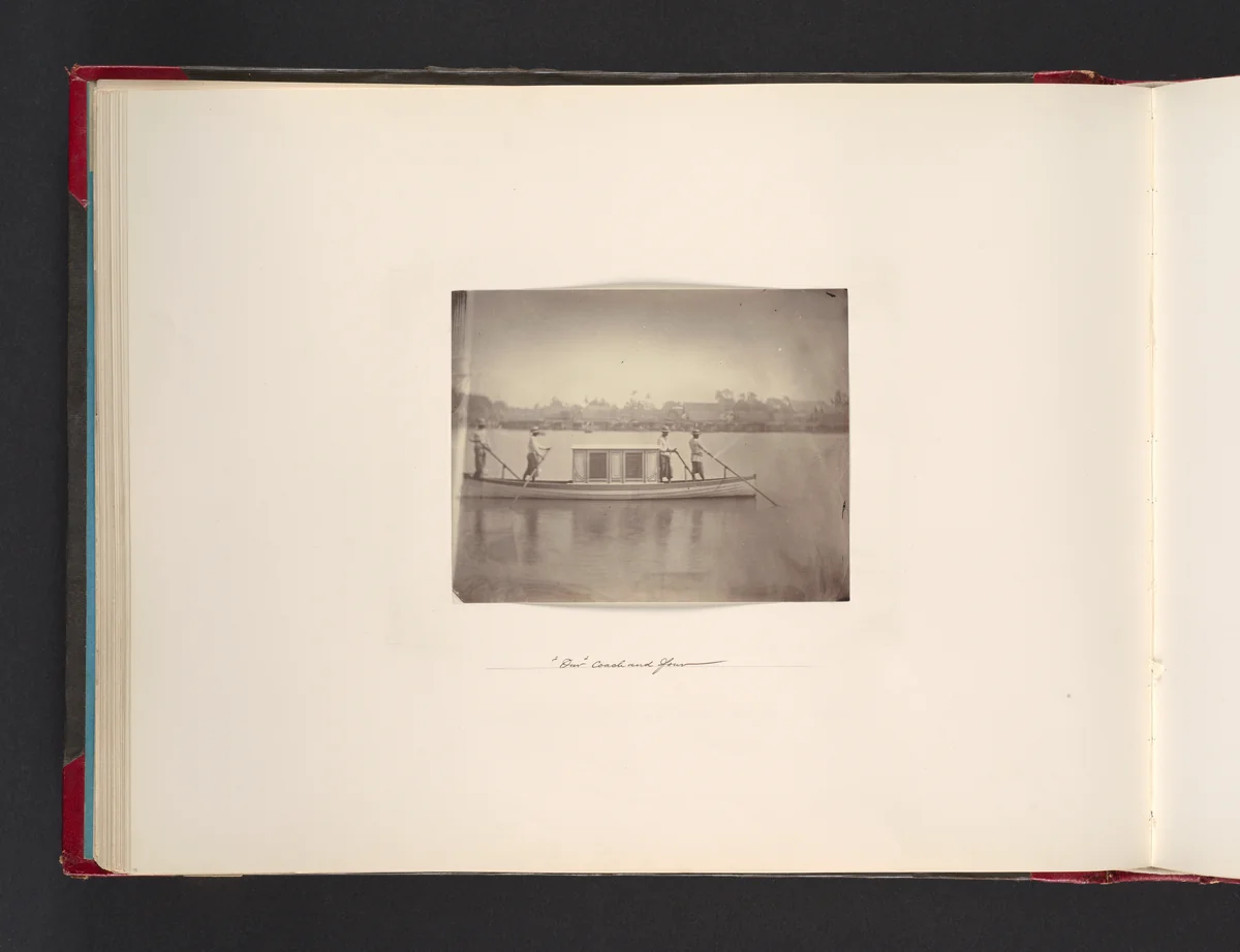 "Our" Coach and Four by John Thomson, photograph, 1865