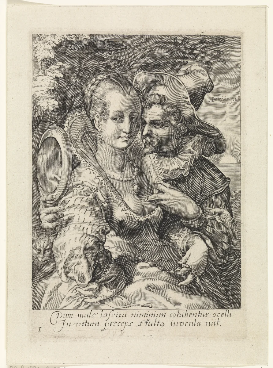 Het Gezicht by anonymous, print, 1575-1657