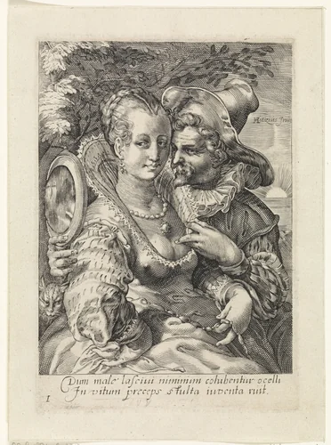 Het Gezicht by anonymous, print, 1575-1657