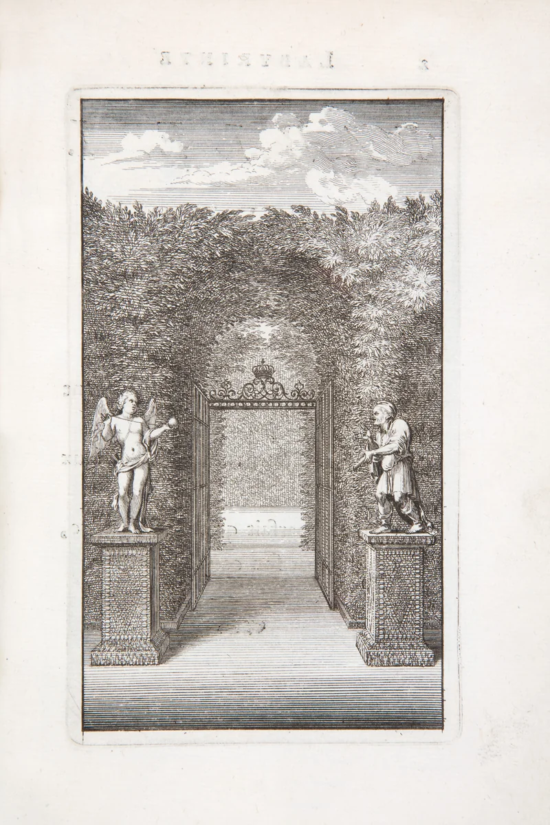 Labyrinte de Versailles by Isaac de Benserade, book, 1677