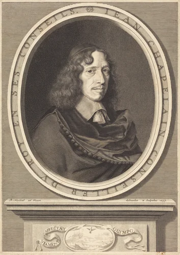 Jean Chapelain by Robert Nanteuil, print, 1655
