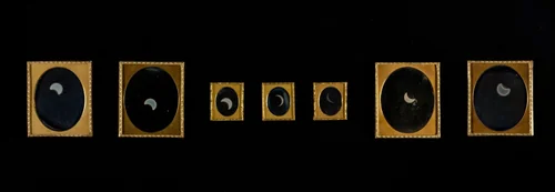 Eclipse of the Sun by W. & F. Langenheim, photograph, 1854
