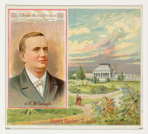 J. B. McCullagh, St. Louis Globe-Democrat, from the American Editors series (N35) for Allen & Ginter Cigarettes by Allen & Ginter, print, 1887