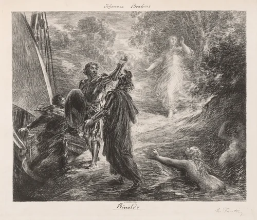 Rinaldo by Henri Fantin-Latour, print, 1878