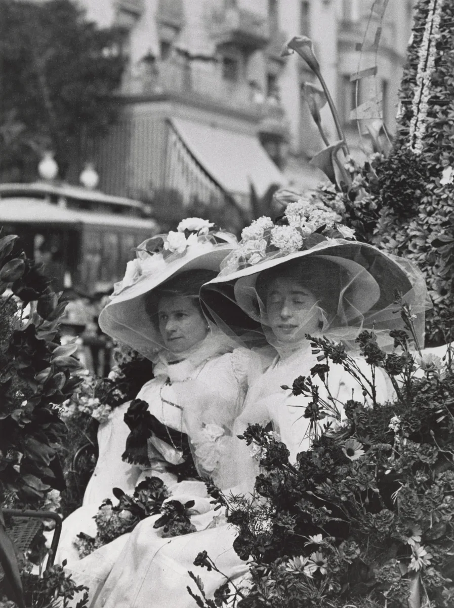 Bataille de Fleurs, Nice by Unidentified Photographer, photograph, 1909