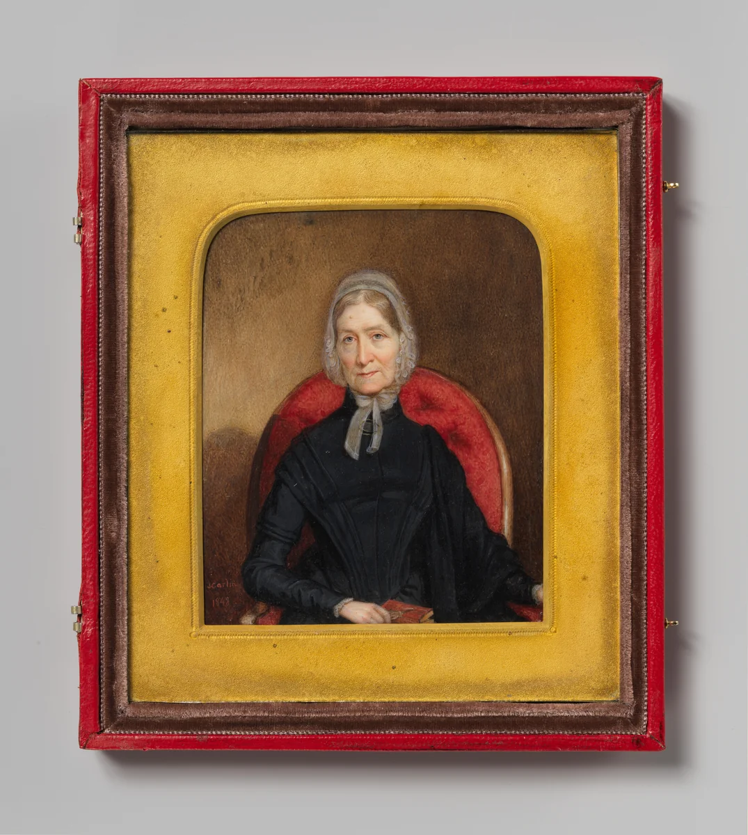 Mrs. Nicholas Fish (Elizabeth Stuyvesant) by John Carlin, artwork, 1848