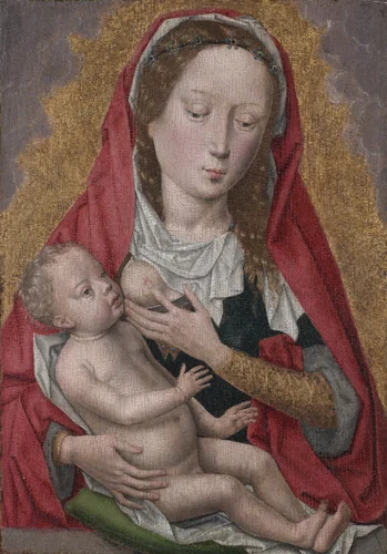 Virgin and Child by Hans Memling, painting, 1470-1480