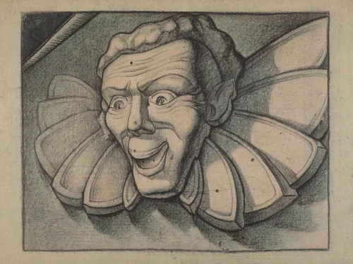 Wood Carving - "Hexafoos" by William Fergusson, index of american design, 1941