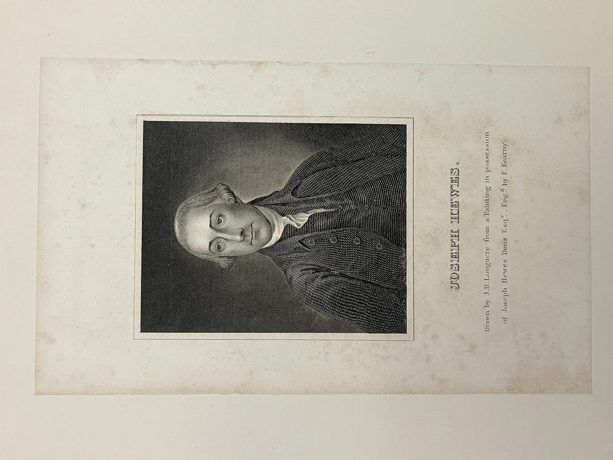 Joseph Hewes by Francis Kearny, other, 1800-1837