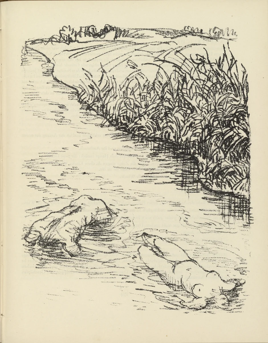 Untitled (plate, page 173) from the periodical Münchner Blätter für Dichtung und Graphik, vol. 1, no. 11/12 (December 1919) by Adolf Ferdinand Schinnerer, periodical, 1919