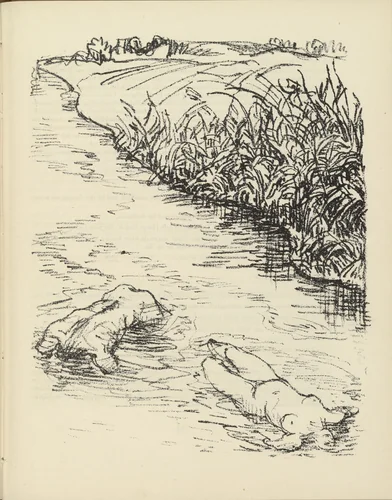 Untitled (plate, page 173) from the periodical Münchner Blätter für Dichtung und Graphik, vol. 1, no. 11/12 (December 1919) by Adolf Ferdinand Schinnerer, periodical, 1919