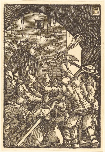 Christ Carrying the Cross by Albrecht Altdorfer, print, 1513