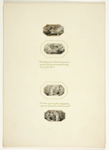 Plate from Telemachus by Thomas Stothard, print, 1793-1803