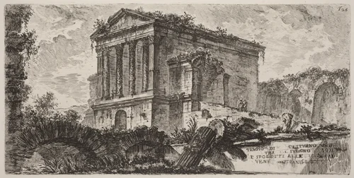 Tempio di Clitumno tra Foligno e Spoletti by Giovanni Battista Piranesi, portfolio, 1748