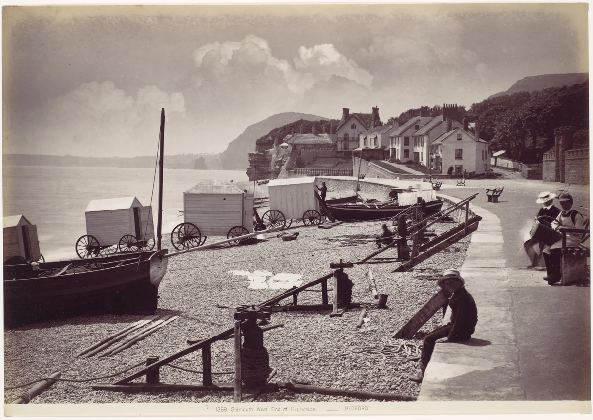 Sidmount, West end of Esplanade by Francis Bedford, photograph, 1870-1879