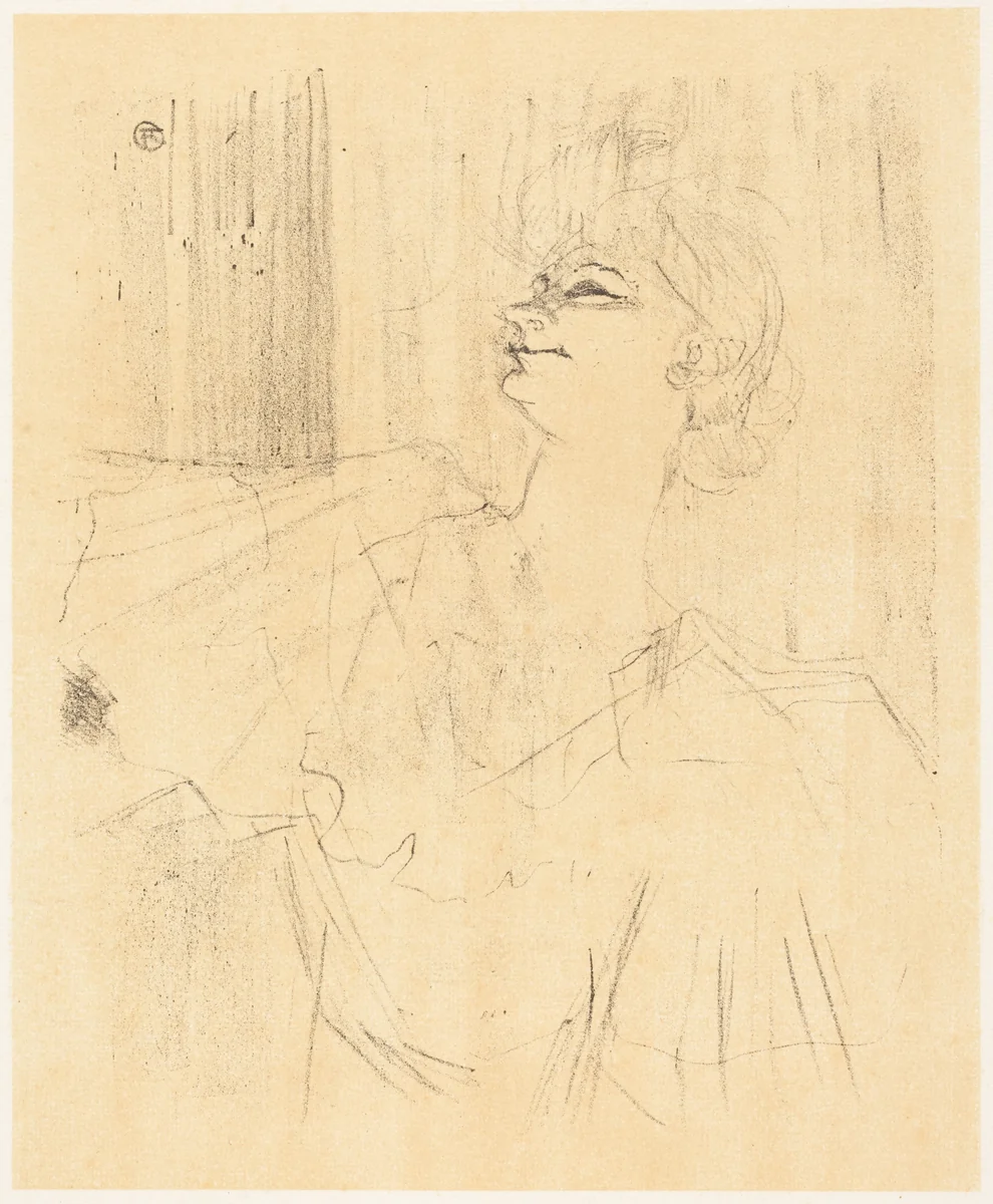 To Menilmontant from Bruant (A Ménilmontant, de Bruant) by Henri de Toulouse-Lautrec, print, 1898
