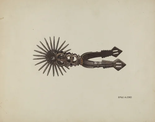 Spur by Emile Cero, index of american design, 1939