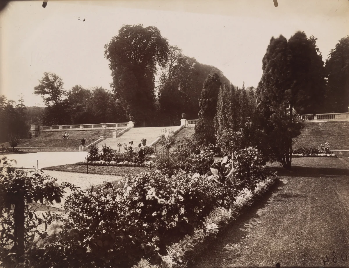 Saint-Cloud by Eugène Atget, photograph, 1921