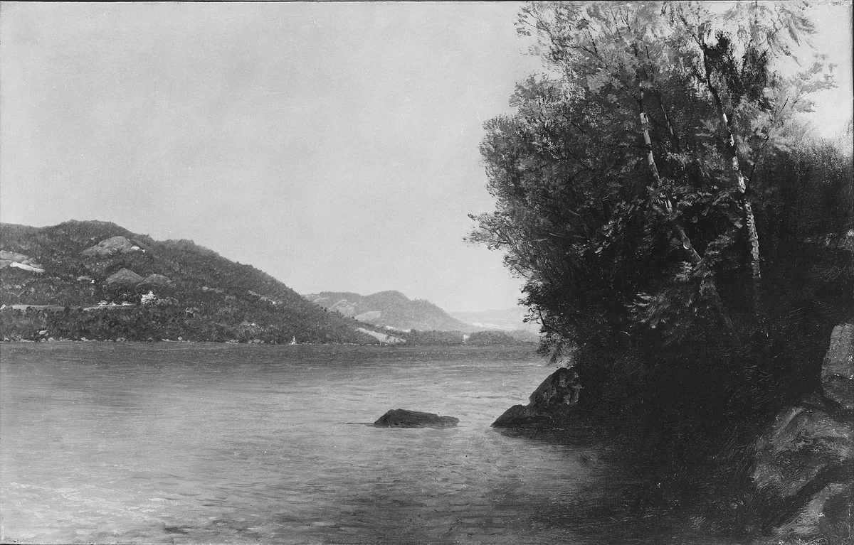 Lake George, A Reminiscence by John Frederick Kensett, artwork, 1872