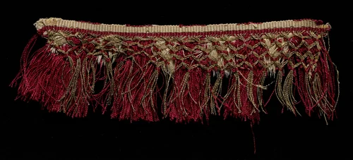Knotted Lace Edging of Fringe by Unknown, textile, 1500-1699