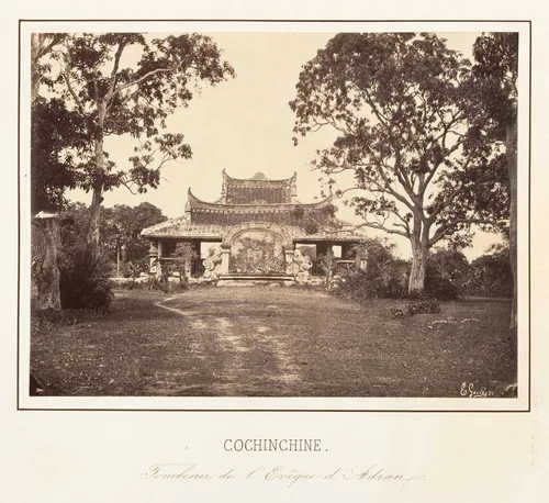 Tombeau de l'Evêque d'Adran by Emile Gsell, photograph, 1866