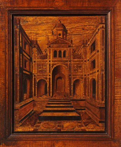 Architectural Capriccio by Francesco Orlandini, other, 1547