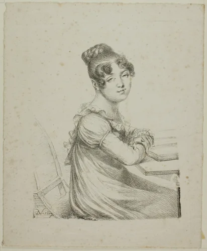 Portrait of Countess Mollien by Dominique Vivant Denon, print, 1816