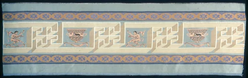 Border by France, textile, 1790-1799