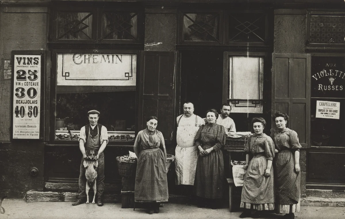 Bistrot Chemin, Lyon by Unidentified Photographer, photograph, 1905