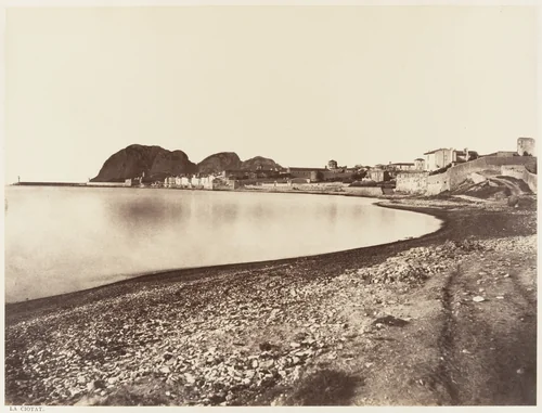 La Ciotat by Edouard Baldus, photograph, 1859-1861
