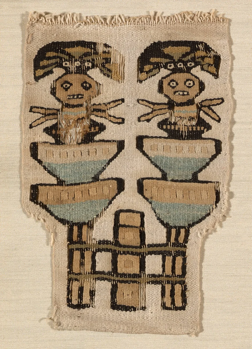 Patch by Lambayeque, textile, 1000-1476