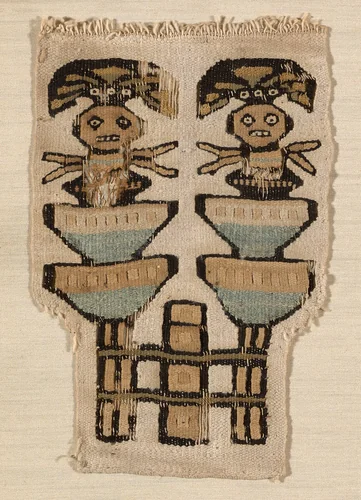 Patch by Lambayeque, textile, 1000-1476