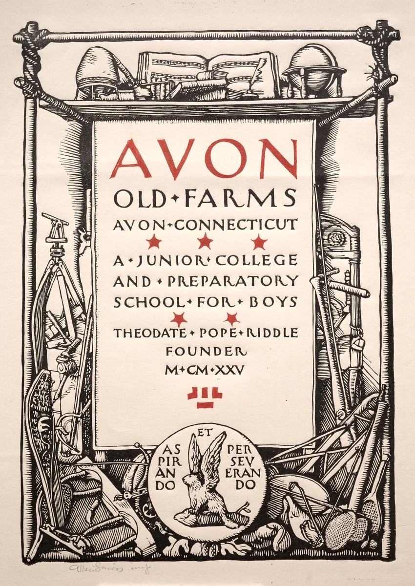 Title Page by Arthur Allen Lewis, print, 1900-1926