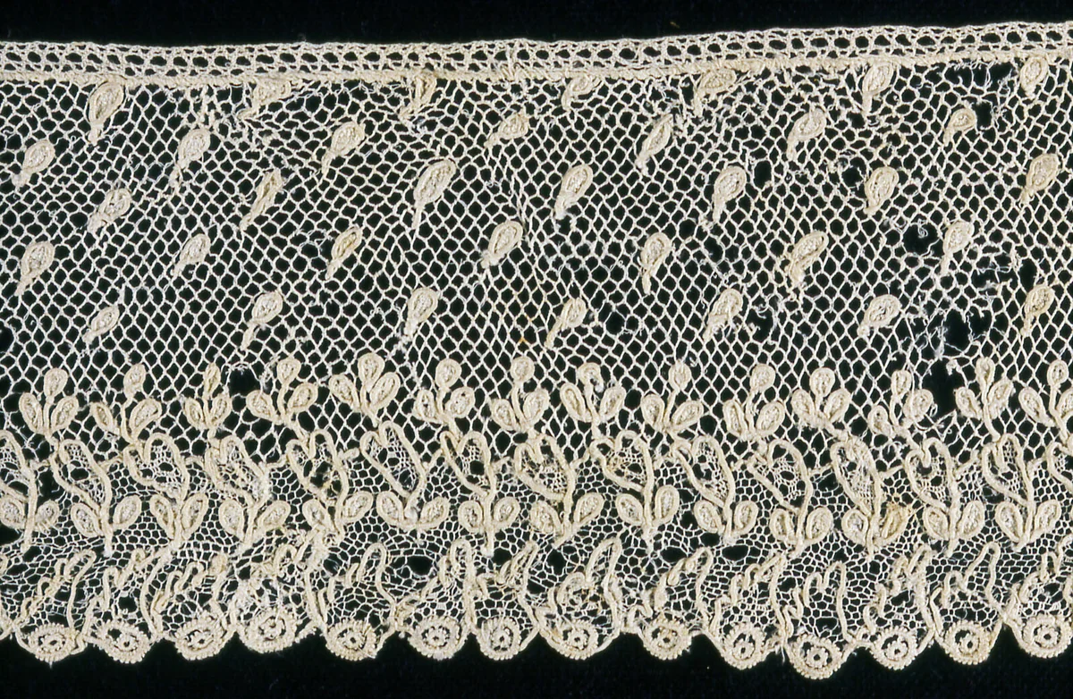 Border by France, textile, 1775-1825