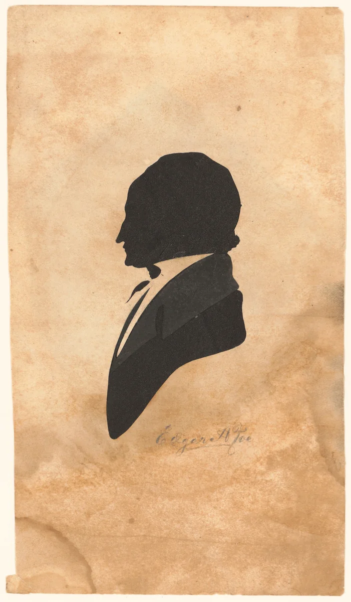 Edgar Allan Poe by anonymous, other, 1800-1900