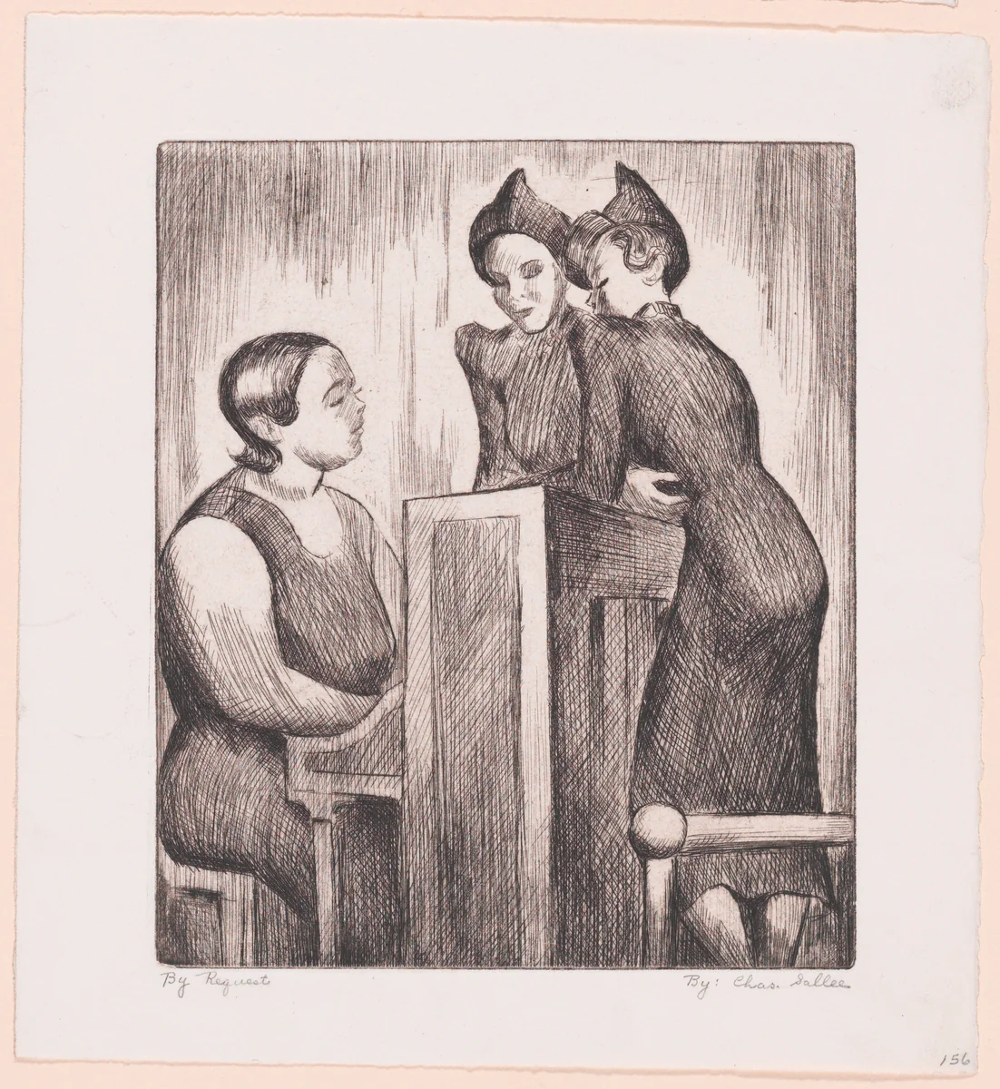 By Request by Charles L. Sallee, Jr., print, 1935-1943