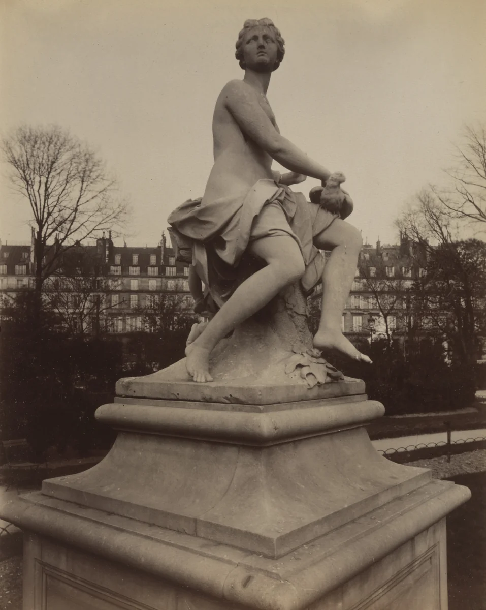 Tuileries by Eugène Atget, photograph, 1911