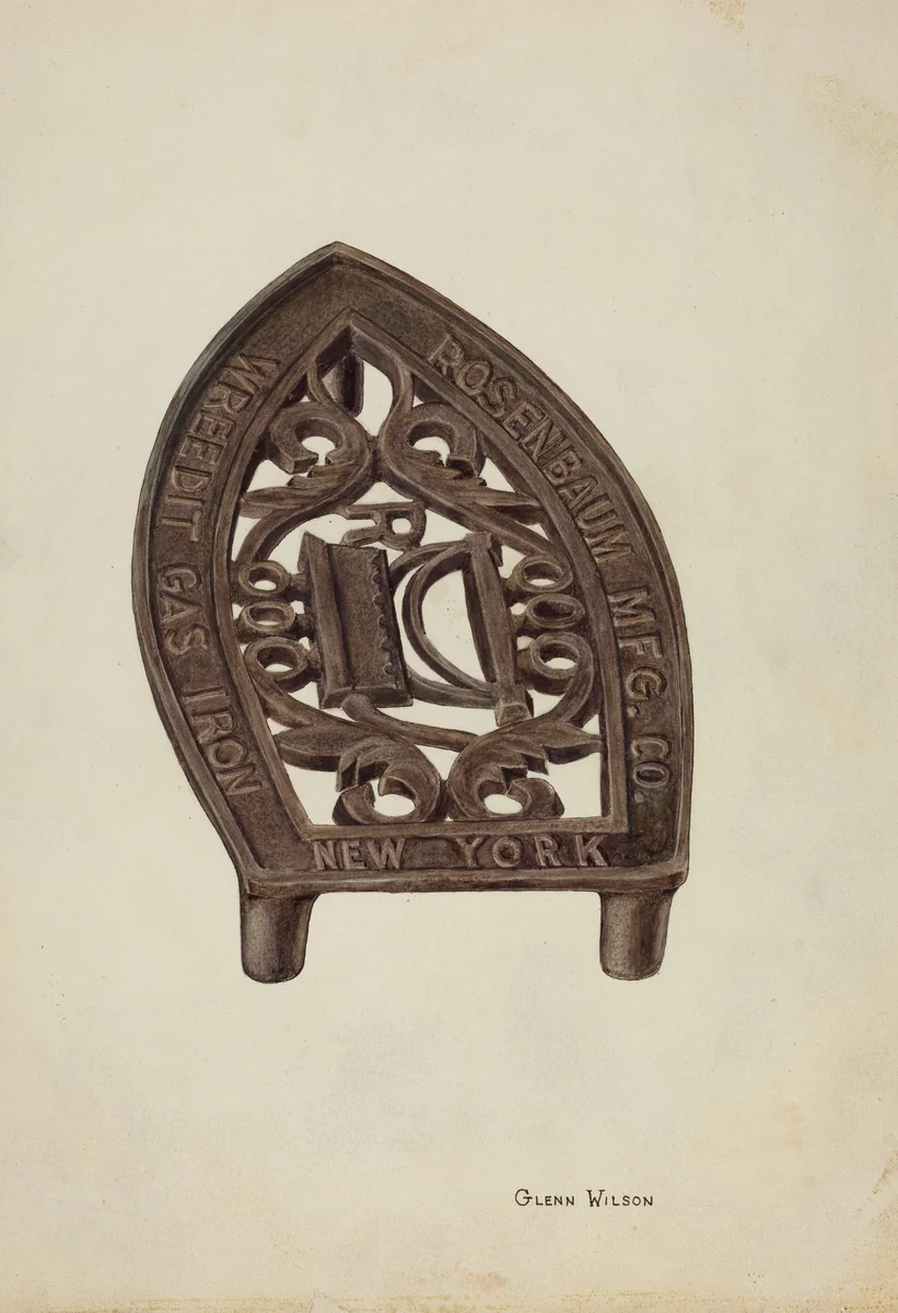 Trivet by Glenn Wilson, index of american design, 1941