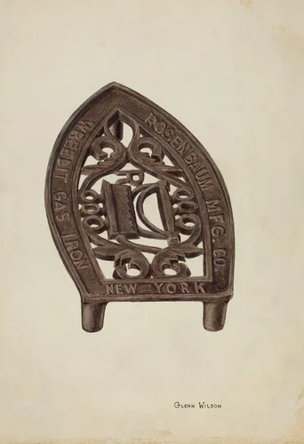 Trivet by Glenn Wilson, index of american design, 1941