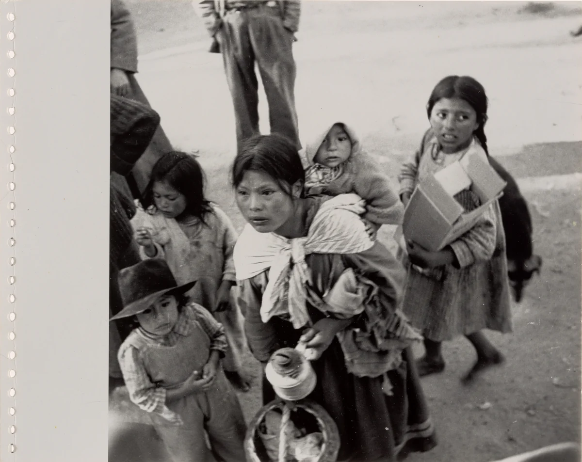 Peru, page 39 by Robert Frank, photograph, 1948